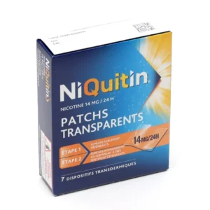 Niquitin patch nicotine 14 mg/24h maroc