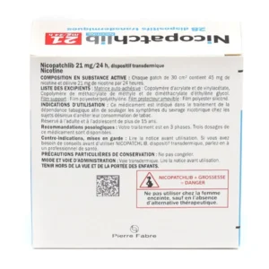 Nicopatchlib 21 mg24 h maroc