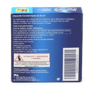 Nicotinell-patch-nicotine-maroc